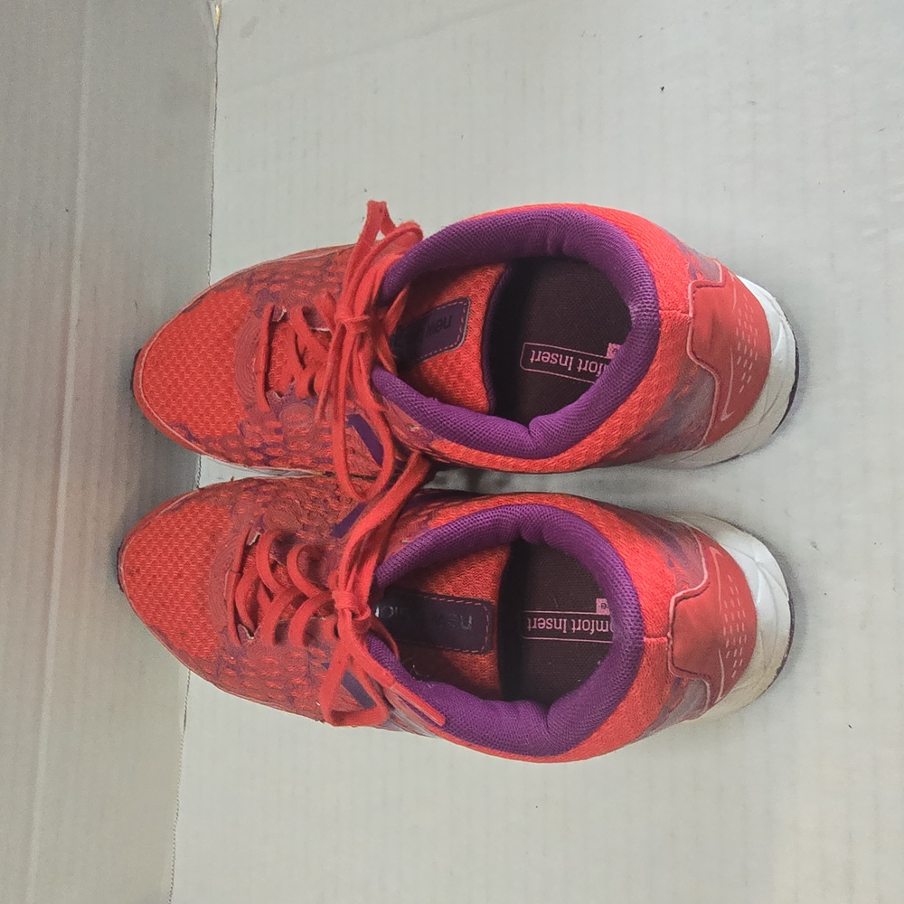 Red‎ and Purple Athletic Sneakers